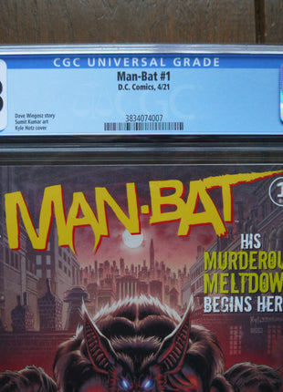 Man-Bat (2021 DC) #1A CGC 9.8