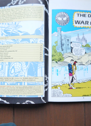 Amazing Spider-Man Annual HC (1974 World Distributors/Panini Books) Spider-Man Annual #1991