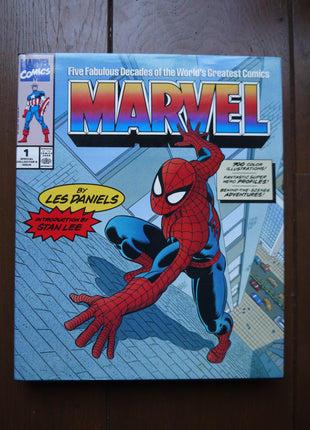 Marvel Five Decades of the World's Greatest Comics HC (1991 ABRAMS) #1991