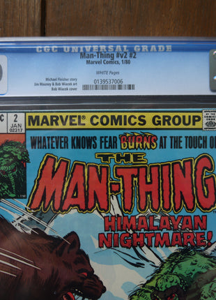 Man-Thing (1979 2nd Series) #2 CGC 8.0