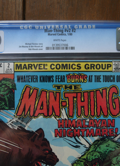 Man-Thing (1979 2nd Series) #2 CGC 8.0