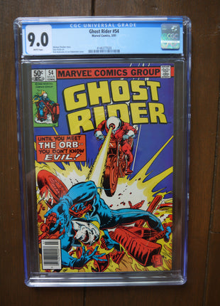 Ghost Rider (1973 1st Series) #54N CGC 9.0