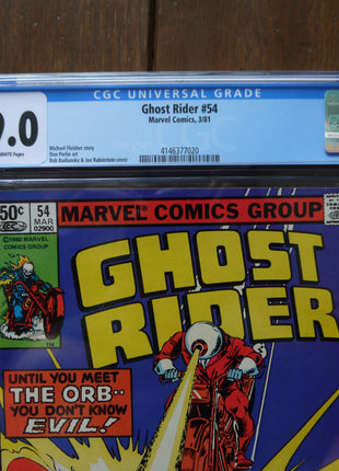 Ghost Rider (1973 1st Series) #54N CGC 9.0