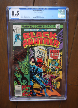Black Panther (1977 Marvel 1st Series) #3 CGC 8.5