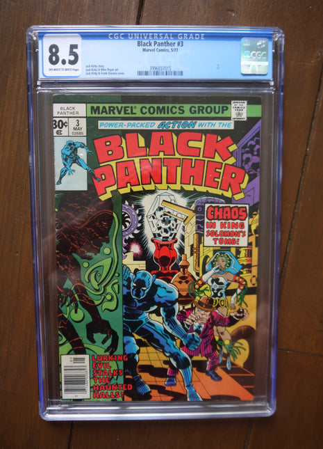 Black Panther (1977 Marvel 1st Series) #3 CGC 8.5