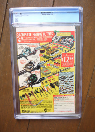 Black Panther (1977 Marvel 1st Series) #3 CGC 8.5