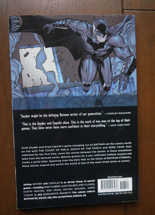 Batman The New 52 #6 softcover trade paperback, DC Comics cover art