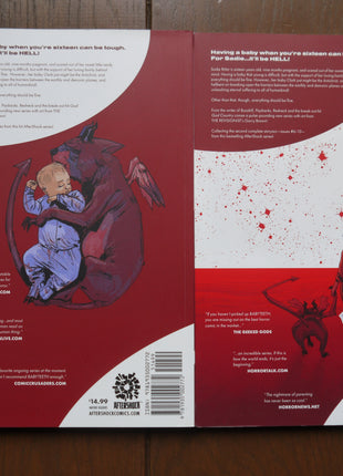 Babyteeth TPB softcover graphic novel, AfterShock Comics 2017–2022, issues 1 and 2 via Mycomicshop.be
