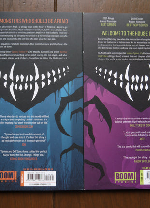 Something Is Killing the Children TPB softcover volumes 1 and 2, 2020 BOOM! Studios comic books