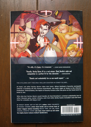 Harley Quinn TPB #1 softcover, 2015 DC Comics The New 52 comic book cover