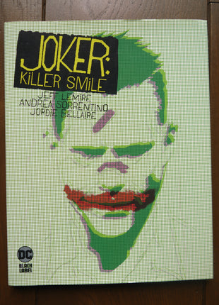 Joker Killer Smile HC #1 2020 DC Black Label softcover comic book cover