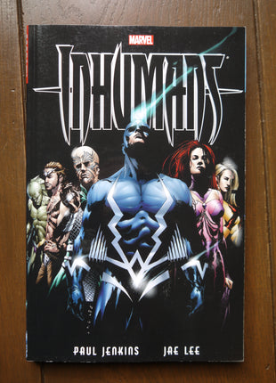 Inhumans TPB #1 softcover graphic novel by Paul Jenkins and Jae Lee, 2015 Marvel edition