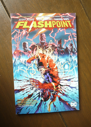 Flashpoint TPB 1st Edition #1 (2012 DC) softcover comic book cover