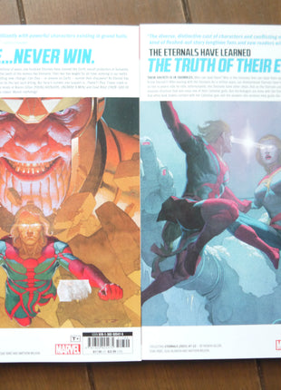 Eternals TPB 2021 complete softcover set by Kieron Gillen, comic book collection in paperback format
