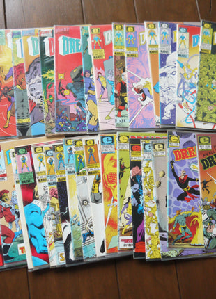 Dreadstar (1982 Marvel/Epic) #1-33 and Annual softcover comic book collection covers