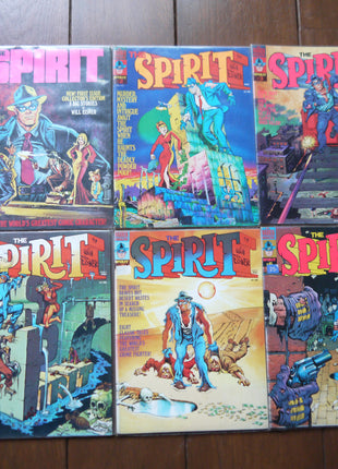 Spirit (1974 Warren Magazine/Kitchen Sink) Complete Set