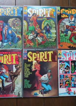 Spirit (1974 Warren Magazine/Kitchen Sink) Complete Set