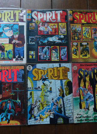 Spirit (1974 Warren Magazine/Kitchen Sink) Complete Set