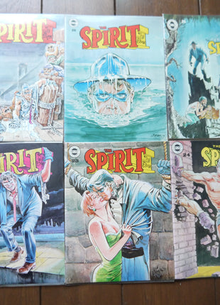 Spirit (1974 Warren Magazine/Kitchen Sink) Complete Set