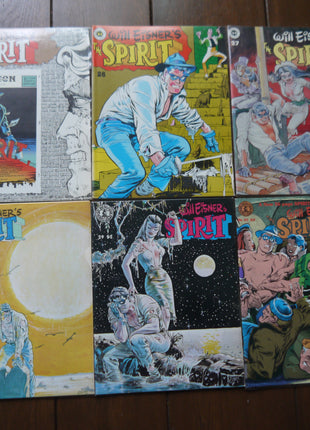Spirit (1974 Warren Magazine/Kitchen Sink) Complete Set