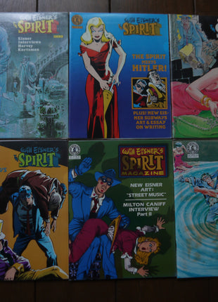 Spirit (1974 Warren Magazine/Kitchen Sink) Complete Set