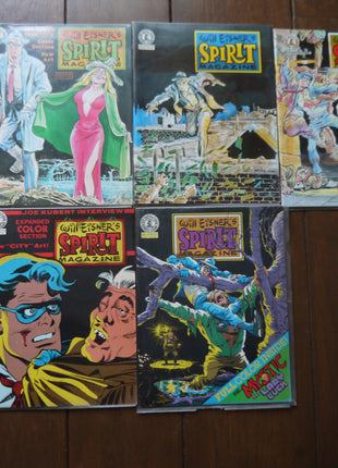Spirit (1974 Warren Magazine/Kitchen Sink) Complete Set