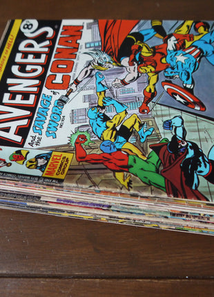 Avengers (1973-1976 Marvel UK) Lot of 40+