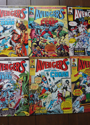 Avengers (1973-1976 Marvel UK) Lot of 40+