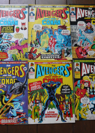 Avengers (1973-1976 Marvel UK) Lot of 40+