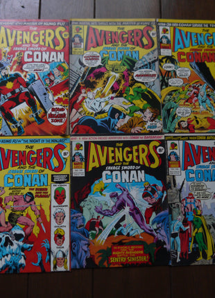 Avengers (1973-1976 Marvel UK) Lot of 40+