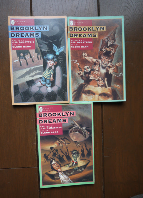 Brooklyn Dreams GN #1-3 softcover graphic novel collection, 1994 Paradox Press edition