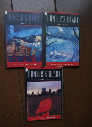 Hunter's Heart GN 1995 Paradox Mystery Digest complete set softcover cover image