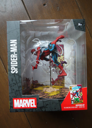 Marvel Collection Spider-Man PVC figure 1/10 from The Amazing Spider-Man #318, 17 cm