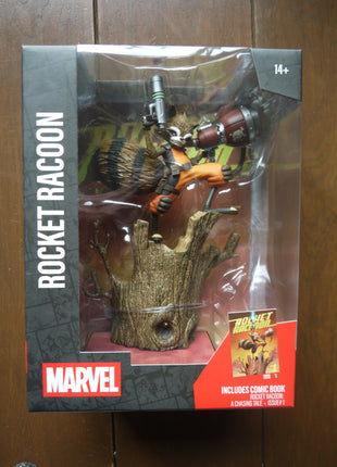 Marvel Collection Rocket Raccoon 1/6 PVC statue, 18 cm, from A Chasing Tale #1