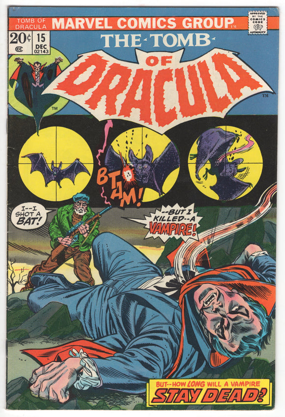 Tomb of Dracula (1972 1st series) 15