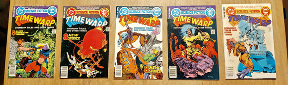 Time Warp (DC, 1979) Complete set of 5 - Mycomicshop.be