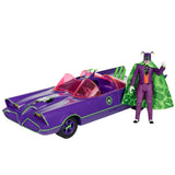 Hot Deals DC Retro Action Figure with vehicle Batman 66 Batmobil with Joker (Gold Label) - Mycomicshop.be