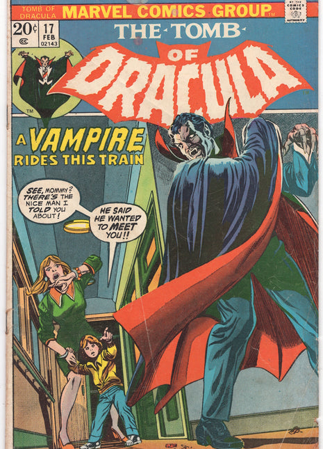 Tomb of Dracula (1972 1st Series) #17