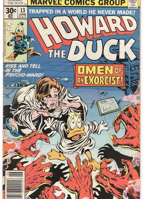 Howard the Duck (1976 1st Series) #13 *First full appearance KISS!*