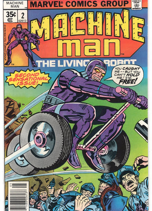 Machine Man (1978 1st Series) #2