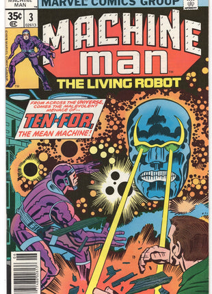 Machine Man (1978 1st Series) #3