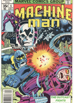 Machine Man (1978 1st Series) #6