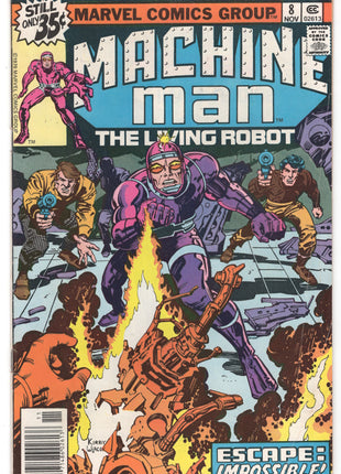 Machine Man (1978 1st Series) #8