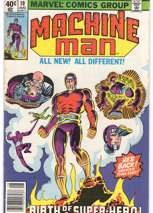 Machine Man (1978 1st Series) #10