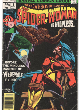 Spider-Woman (1978 Marvel 1st Series) #6