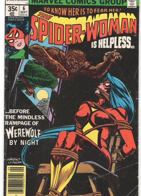 Spider-Woman (1978 Marvel 1st Series) #6