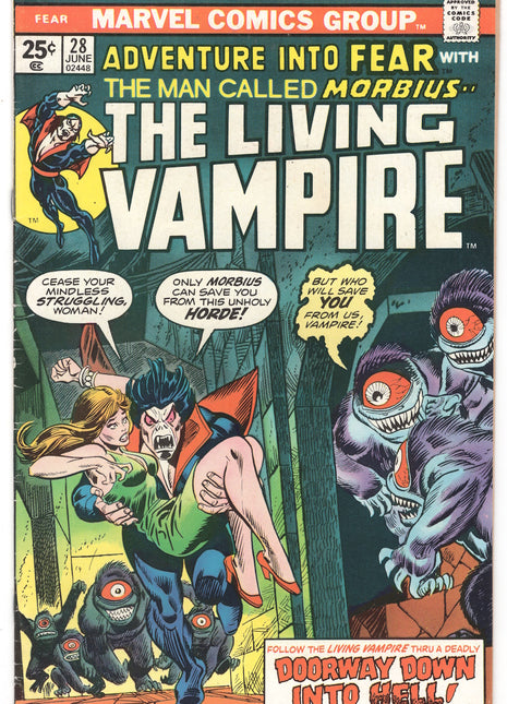 Fear (1970 Marvel) #28