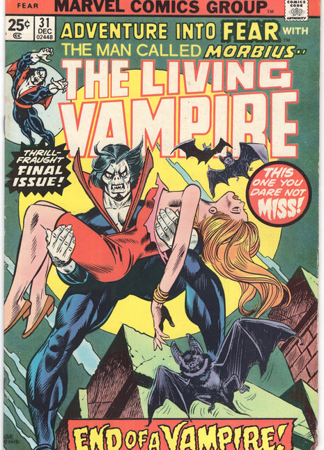Fear (1970 Marvel) #31