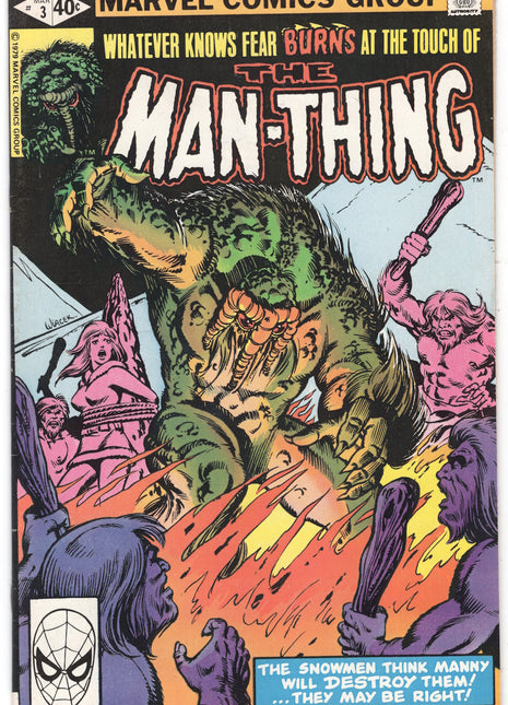 Man-Thing (1979 2nd Series) #3