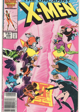 Uncanny X-Men (1963 1st Series) #208